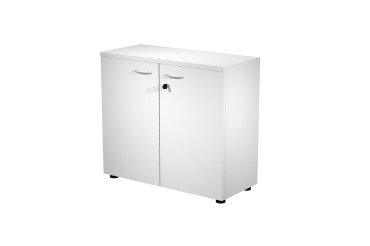 Armadio basso con ante Larghezza 90 x profondità 46 x 85 h cm 1 ripiano regolabile