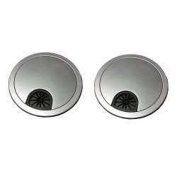 En_anelli passacavi diam 60mm grigio 2 pezzi 