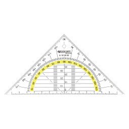 Equerre géometrique hypoténuse 16 cm Wescott