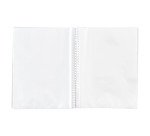 Protège-documents à spirales BRUNEAU polypropylène translucide personnalisable A4 60 pochettes - 120 vues