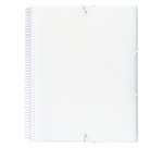 Protège-documents à spirales BRUNEAU polypropylène translucide personnalisable A4 60 pochettes - 120 vues