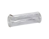 Transparent round pencil case