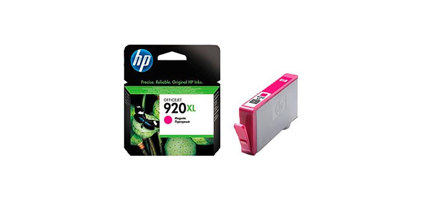 Cartouche HP 920XL couleurs séparées pour imprimante jet d'encre
