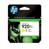 Cartouche HP 920XL jaune pour imprimante jet d'encre
