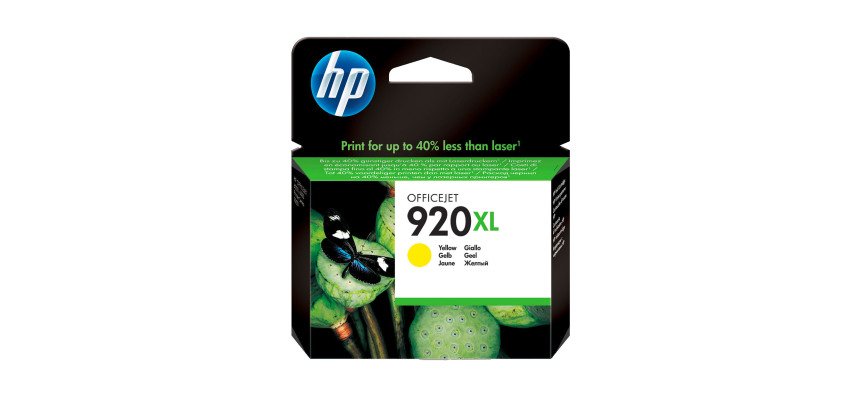 Cartouche HP 920XL couleurs séparées pour imprimante jet d'encre
