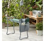 Banco de jardineria plegable con bolsa