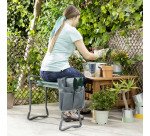 Banco de jardineria plegable con bolsa
