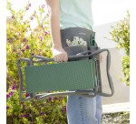 Banco de jardineria plegable con bolsa