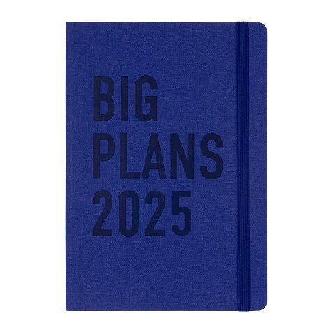 Big Plans A5 Agenda Giornaliera con Appuntamenti 2025