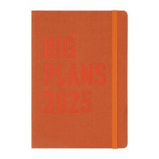 Big Plans A5 Agenda Giornaliera con Appuntamenti 2025