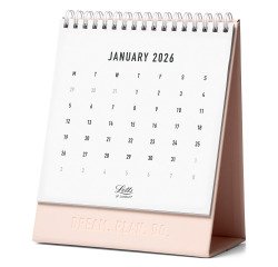 En_calendario da tavolo conscious rosa cipria