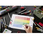 Feutre Stabilo Creative Tips couleurs assorties - Boite métal de 30