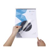 Baguette reliure anneaux plastique 8 mm Exacompta - Boîte de 25