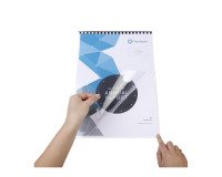 Exacompta Plastic Binding Combs, 8mm Thick, A4 (Box of 25) - Black