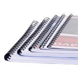 Baguette reliure anneaux plastique 12 mm Exacompta - Boîte de 100