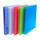 Ring binder 4 rings of 20mm polypropylene Chromaline - A4 - Assorted colours