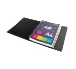 Tabbladen in karton 155g - 26 tabs - A tot Z - A4 - Ivoor