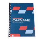 Baguette reliure anneaux plastique 12 mm Exacompta - Boîte de 25