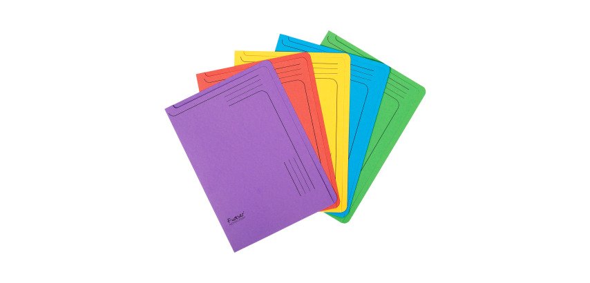 Pack de 25 dosieres uñero Exacompta Forever® 290g/m² - 22x31cm - Colores surtidos