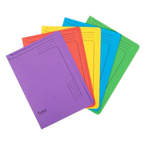 Pack de 25 dosieres uñero Exacompta Forever® 290g/m² - 22x31cm - Colores surtidos