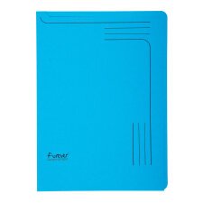 Chemises coin papier avec fenêtre Forever Exacompta  A4 couleurs assorties- Paquet de 25