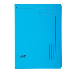 Chemises coin papier avec fenêtre Forever Exacompta  A4 couleurs assorties- Paquet de 25