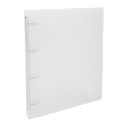 Classeur anneaux plastifié Exacompta Chromaline A4+ - Dos 4 cm - Coloris assortis