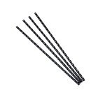 Baguette reliure anneaux plastique 6 mm Exacompta blanc - Boîte de 100