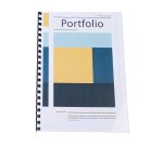 Baguette reliure anneaux plastique 8 mm Exacompta  noir - Boîte de 25