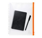 Pochettes de rangement à zip perforées A4 Exacompta Exactive incolore - Sachet de 5