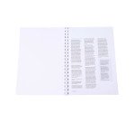 Baguette reliure anneaux plastique 12 mm Exacompta - Boîte de 25