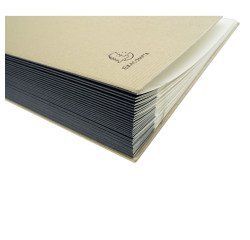 File Expanding Multipart Fle A4 Recyled A-Z Brown - Brown kraft