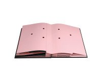 Portafirmas Exacompta direction lomo con fuelle - 24 compartimentos - Burdeos