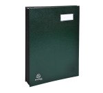 Parapheur direction Exacompta - 12 compartiments - Vert