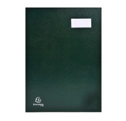 Portafirmas Exacompta directivo lomo fuelle - 12 compartimentos - Verde