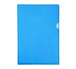 Plastic corner shirt Exacompta A4 PVC 13/100 transparent - Pack of 10