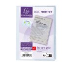 Étui de protection pour carte grise 3 volets - Cristal