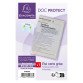 Exacompta Doc Protect PVC 3-Part Protective Sleeve - Crystal