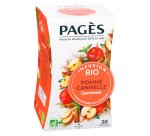 Infusion pomme cannelle Bio Pagès - Boîte de 20 sachets