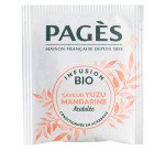 Infusion yuzu mandarine Bio Pagès - Boîte de 20 sachets
