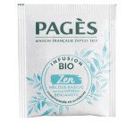 Infusion Zen Bio Pagès - Boîte de 20 sachets