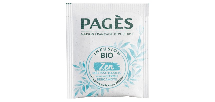 Infusion Zen Bio Pagès - Boîte de 20 sachets