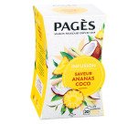 Infusion ananas coco Bio Pagès - Boîte de 20 sachets