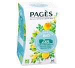 Infusion Zen Bio Pagès - Boîte de 20 sachets