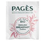 Thé noir English Breakfast Bio Pagès - Boîte de 50 sachets