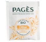 Infusion Détox Bio Pagès - Boîte de 50 sachets
