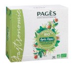 Infusion Après-repas Bio Pagès - Boîte de 50 sachets