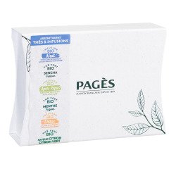 Thee en infusies Selectie Pagès - koffer met 60 zakjes