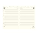 Lecassa A5 Agenda Giornaliera con Appuntamenti 2026 Nero