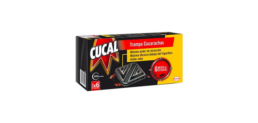 Trampa Cucal para cucarachas - caja de 6